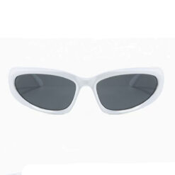 Alternative view of Techno festival zonnebril sportief wit - Met UV-400 glazen