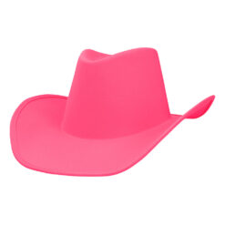 Cowboyhoed UV Blacklight - Festival hoed 59 cm - Neon roze