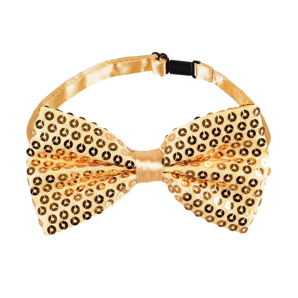 Accessoire set - Partybril, vlinderstrik en bretels - Goud - 3-delig - Afbeelding 5