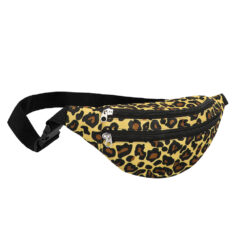 Heuptasje luipaardprint - Fanny pack met 2 vakken