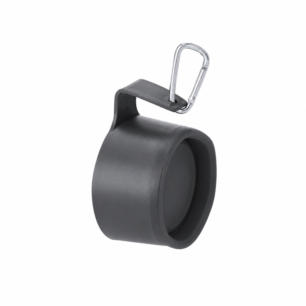 Opvouwbare Mok 340 ml met Karabijnhaak - Zwart - Afbeelding 4
