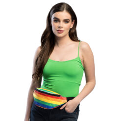 Alternative view of Heuptasje regenboog - Fanny pack met pailletten
