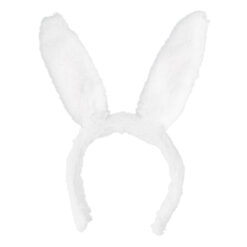 Alternative view of Diadeem konijnenoren - Bunny oortjes met pailletten - Regenboog