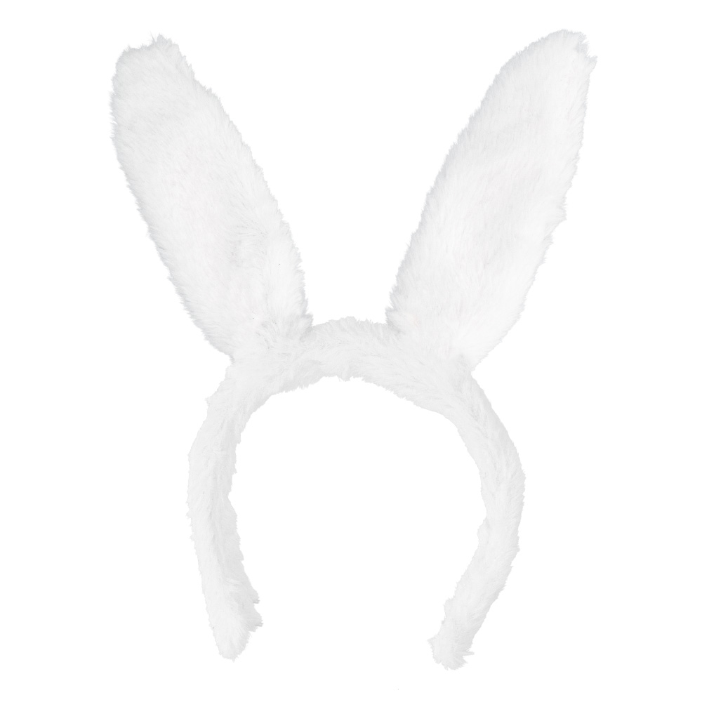 Diadeem konijnenoren - Bunny oortjes met pailletten - Regenboog - Afbeelding 2