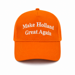 Alternative view of Oranje supporters pet met Nederlandse vlag – WK trucker cap - Make Holland Great Again