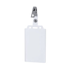 Alternative view of 50 stuks - Badgehouder met transparante kaarthouder - Verticaal - 10,1 x 5,7 cm