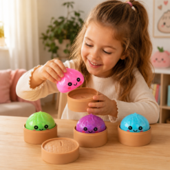 Alternative view of Mini Glitter Squishy Dumpling Sugar Edition – Surprise Blind Box