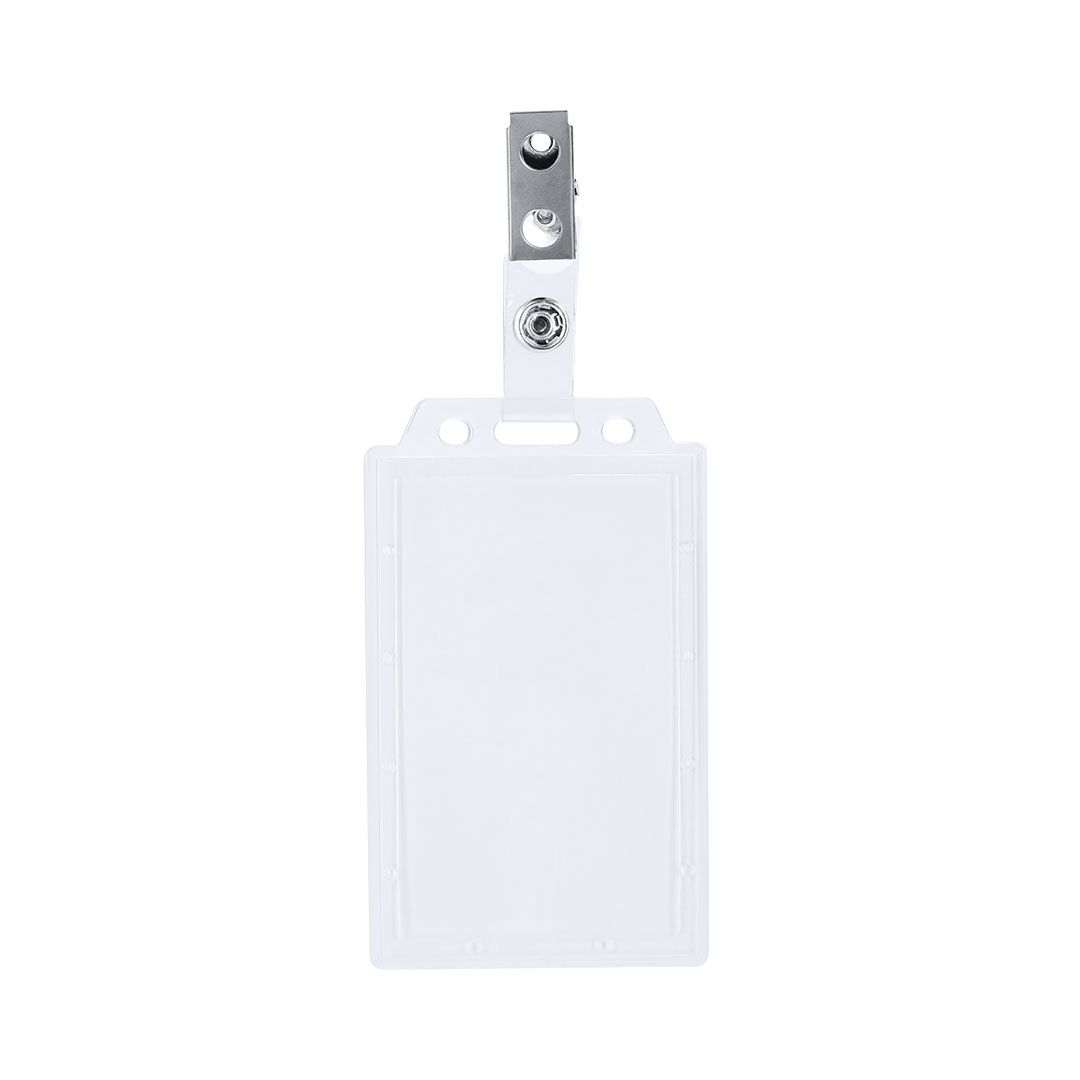 50 stuks - Badgehouder met transparante kaarthouder - Verticaal - 10,1 x 5,7 cm - Afbeelding 3