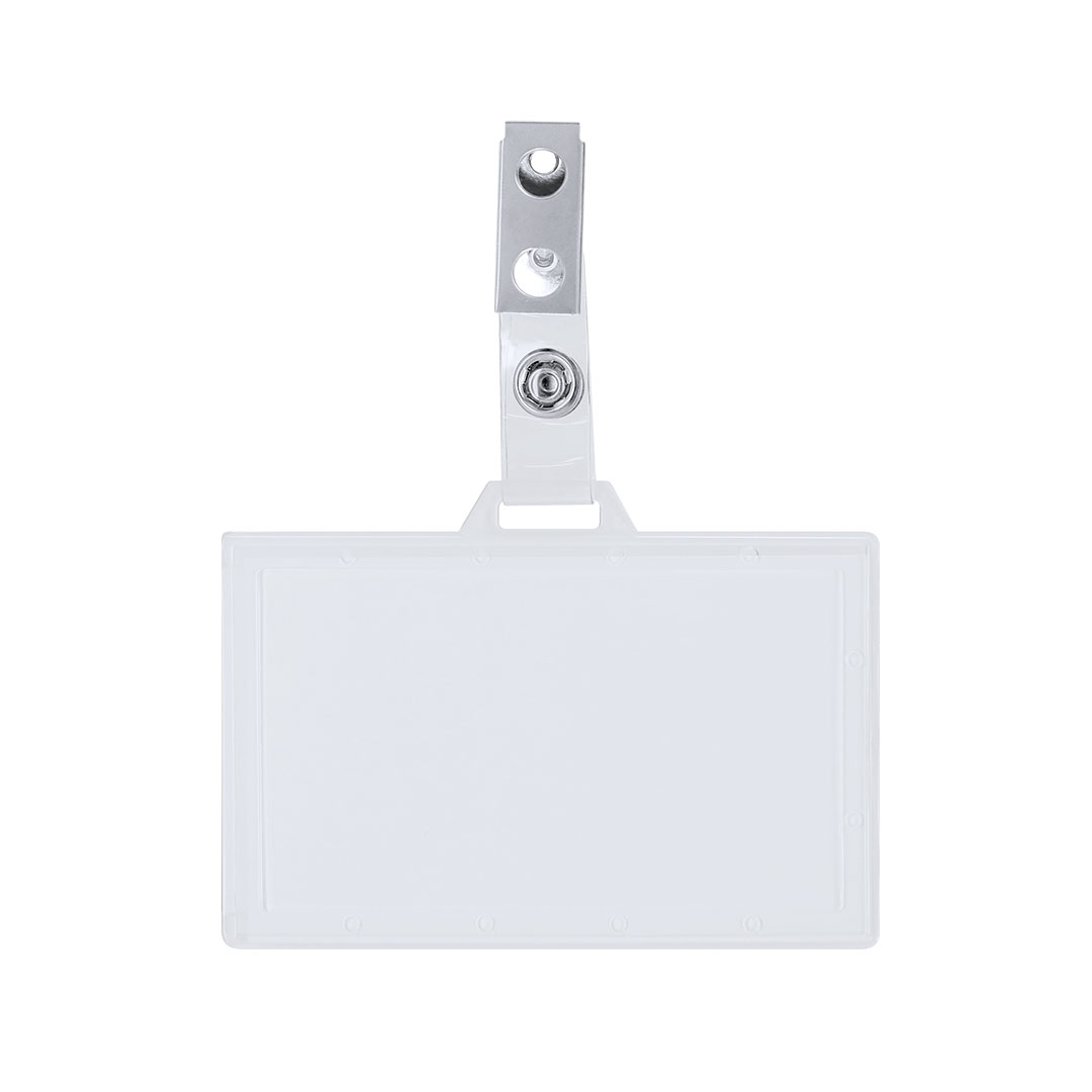 50 stuks - Badgehouder met transparante kaarthouder - Horizontaal - 6,6 x 9,4 cm - Afbeelding 3
