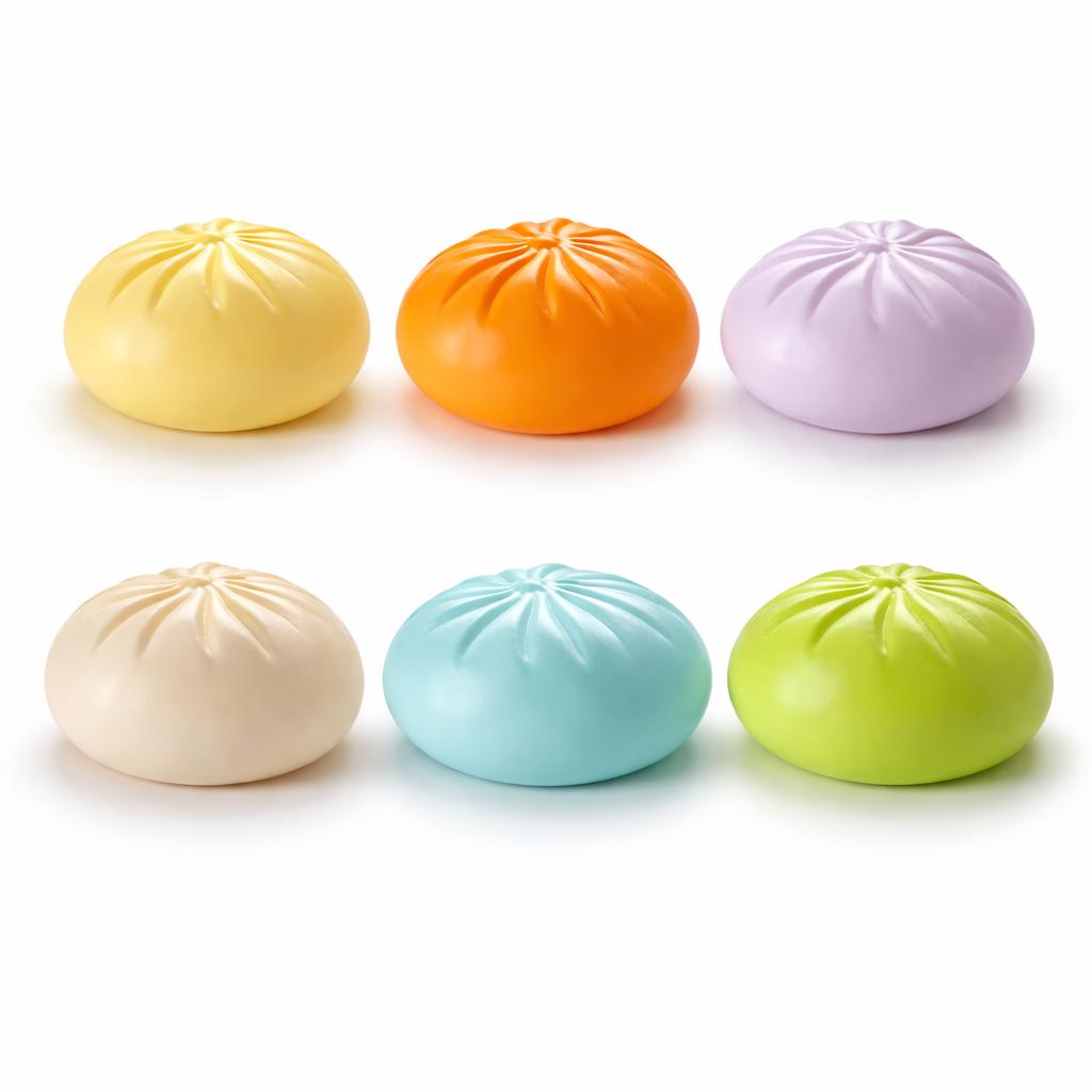 Jeppies® Squishy Dumplings – Pastel Colors Blind Box - Afbeelding 4