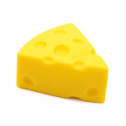 Alternative view of Cheese Squishy – Zachte Stressbal Fidget Toy – Slow Rising