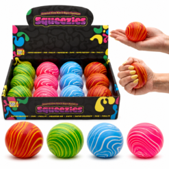 Alternative view of Squishy Bal – Zachte Stressbal Fidget Toy – Slow Rising - Kleuren assortiment