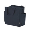 Koeltas RPET polyester met zijvakken - 25 x 25 cm - 8 liter - Donkerblauw - Afbeelding 2