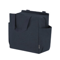 Alternative view of Koeltas RPET polyester met zijvakken - 25 x 25 cm - 8 liter - Donkerblauw