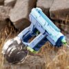 Elektrisch Waterpistool UZI-model Blauw – Automatisch Waterpistool - Afbeelding 2