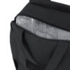 Koeltas RPET polyester met zijvakken - 25 x 25 cm - 8 liter - Donkerblauw - Afbeelding 4