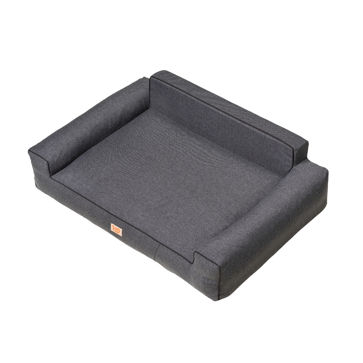 Lizzy & Lola – Hondenbed Snuggy XL – Black - 100 x 65 cm - Afbeelding 3
