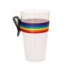 Hold Ub elastische bekerhouder voor festivals - Pride Regenboog - Afbeelding 5