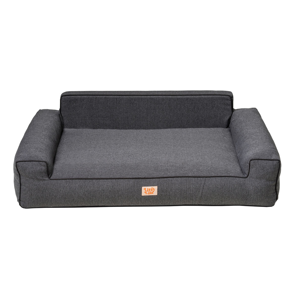 Lizzy & Lola – Hondenbed Snuggy XL – Black - 100 x 65 cm - Afbeelding 4