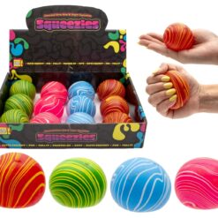 Squishy Bal – Zachte Stressbal Fidget Toy – Slow Rising - Kleuren assortiment