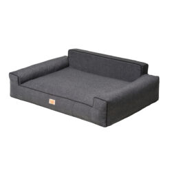 Alternative view of Lizzy & Lola – Hondenbed Snuggy XL – Black - 100 x 65 cm