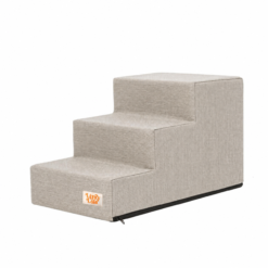 Lizzy & Lola - Hondentrap Stepzy - Sand - 30 x 50 cm - Met 3 treden