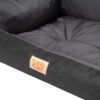 Lizzy & Lola - Hondenmand Snoozy L - Graphite – 64 x 49 cm - Afbeelding 7