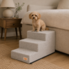 Lizzy & Lola - Hondentrap Stepzy - Sand - 30 x 50 cm - Met 3 treden - Afbeelding 2