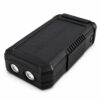 Sanyano solar powerbank - Met SOS zaklamp en kompas - Draadloos opladen - 50000 mAh - 20W - Zwart