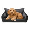 Lizzy & Lola - Hondenmand Snoozy XL - Graphite – 82 x 63 cm