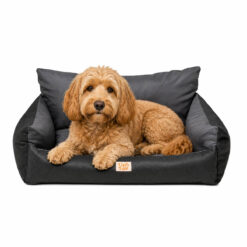Lizzy & Lola - Hondenmand Snoozy XL - Graphite – 82 x 63 cm