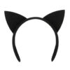 Accessoire set - Kat - Diadeem en choker - Met diamantjes - 2-delig - Afbeelding 3