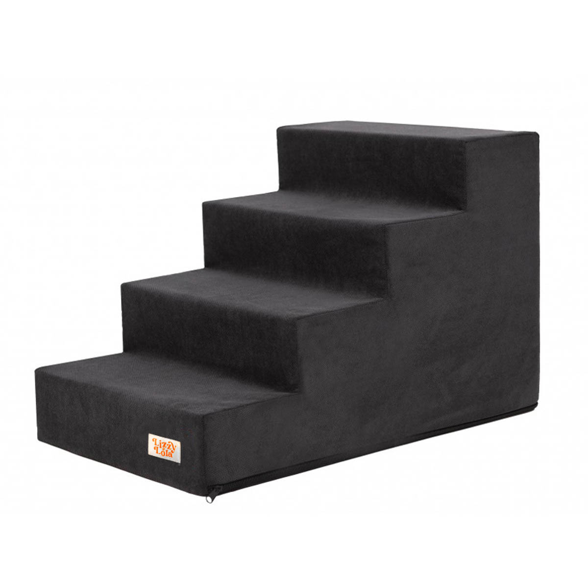 Lizzy & Lola - Hondentrap Stepzy - Black - 40 x 60 cm - Met 4 treden - Afbeelding 2