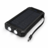 Sanyano solar powerbank - Met zaklamp en kompas - Draadloos opladen - 30000 mAh - 20W - Zwart - Afbeelding 4