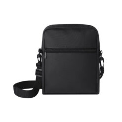 Alternative view of Schoudertas van PU - Crossbody tas met voorvak - Zwart