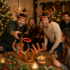 Rendier ringwerpen - Kerstspel voor de Kerstborrel - Afbeelding 5