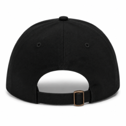 Alternative view of Pet met badeendje - Baseball cap met verstelbare metalen gesp – Unisex festival cap - Zwart