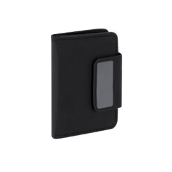 Alternative view of RFID pasjeshouder - Gerecycled PU - 4 compartimenten - Zwart