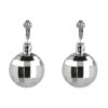Accessoire set - Disco - Diadeem, partybril, ketting, oorbellen en ring - 5-delig - Zilver - Afbeelding 6