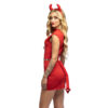Accessoire set - Duivel - Diadeem en staart - 2-delig - Rood - Afbeelding 6