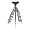 Accessoire set - Vleermuis - Diadeem, vleugels, toverstaf en tutu - 4-delig - Zwart - Afbeelding 3