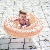 Babyzwemband met panterprint oudroze - Afbeelding 5