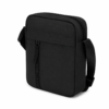 Schoudertas van nylon - Crossbody tas met voorvak - Zwart