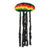 Accessoire set - Hippie - Rasta - Joint, partybril en muts - 3-delig - Afbeelding 2