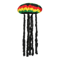 Alternative view of Accessoire set - Hippie - Rasta - Joint, partybril en muts - 3-delig