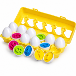 Matching Eggs kinderspeelgoed 12-delig