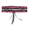 Accessoire set - Luipaard - Diadeem, staart, choker en armbanden - 5-delig - Roze - Afbeelding 5