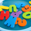 Badspeelgoed foam letters en cijfers - Afbeelding 3