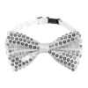 Accessoire set - Partybril, vlinderstrik en bretels - Zilver - 3-delig - Afbeelding 5