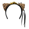 Accessoire set - Luipaard - Diadeem, staart, choker en armbanden - 5-delig - Afbeelding 2